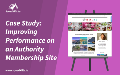Case Study: Improving Performance on an Authority Membership Site